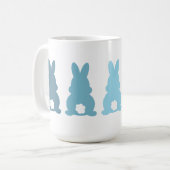 monogramme mignon de Pâques Mug (Devant gauche)