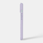 Monogramme mignon violet fille (Côté gauche)
