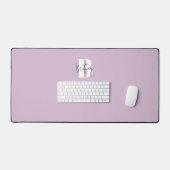Monogramme minimaliste lavande (Clavier et souris)