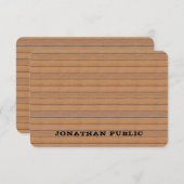 Monogramme Modèle en bois (Devant / Derrière)