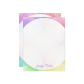 Monogramme Modèle Moderne Élégante Calligraphie (Devant/Arrière en situation)