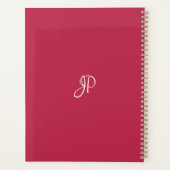 Monogramme Modèle Tendance Couleur Viva Magenta (Dos)