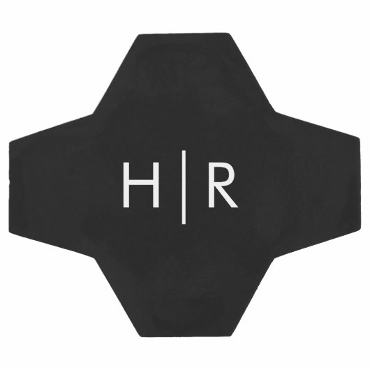 Monogramme moderne (Plat)