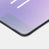 monogramme moderne à dégradé violet (Coin)