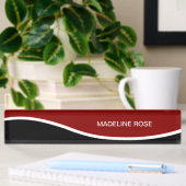 Monogramme Moderne Bureau Plaque Design exécutif