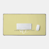 Monogramme moderne Chartreuse blanc en écriture (Clavier et souris)