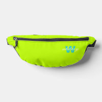 Monogramme Moderne Chic Lime Vert