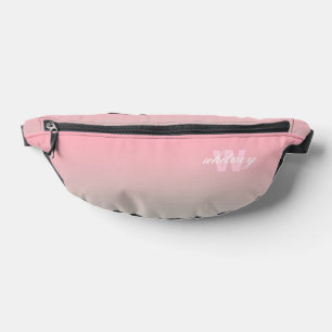 Monogramme Moderne Chic Pastel Ombre