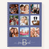 Monogramme moderne de journal intime en collage de (Devant)