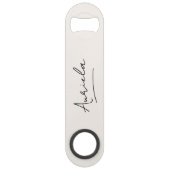 Monogramme Moderne Design Simple Signature Nom (Devant)