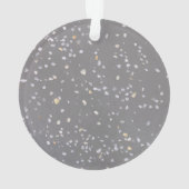 Monogramme Moderne Gris Terrazzo (dos)