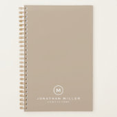 Monogramme moderne minimaliste (Devant)