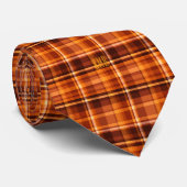 Monogramme Moderne Motif à cravate d'automne (Roulé)