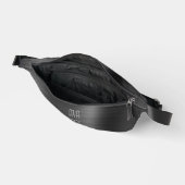 Monogramme moderne noir (Ouvrir)