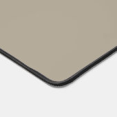 Monogramme moderne Nom Script Beige (Coin)