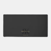 Monogramme moderne R K Professional Black Gold (Recto)