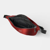 Monogramme moderne rouge (Ouvrir)