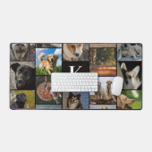 Monogramme moderne unique 16 Collage photo (Clavier et souris)