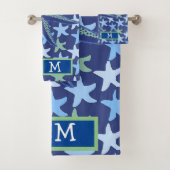 Monogramme Motif couleur Star Fish sans joint (En situation)