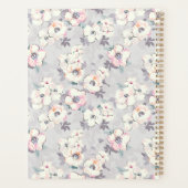 Monogramme | Motif d'aquarelle rose doux (Dos)