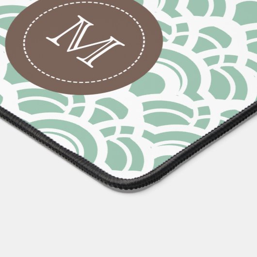 Monogramme Motif Jade clair (Coin)