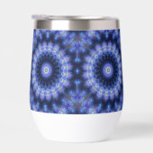 Monogramme Motif Mandala Blue Purple (Droite)