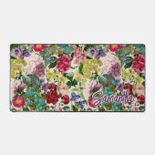 monogramme motif rose vintage (Recto)