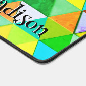 Monogramme motif triangle néon (Coin)