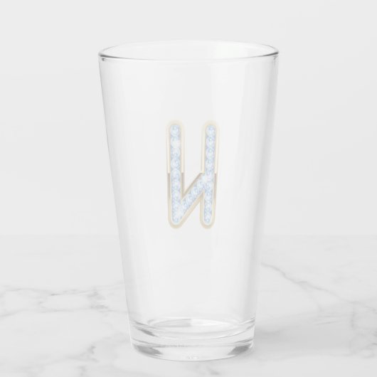 Monogramme N - Verre de 16 oz (Dos)