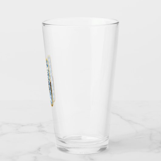 Monogramme N - Verre de 16 oz (Gauche)