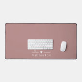Monogramme Neutre Moderne Minimaliste Élégant (Clavier et souris)