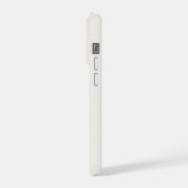 Monogramme Neutre | Moderne Minimaliste Élégant (Côté gauche)