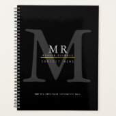 Monogramme noir (Devant)