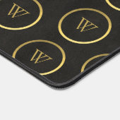 Monogramme noir Chalkboard or Fusion simple modern (Coin)