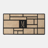 Monogramme noir de style japonais simple (Recto)