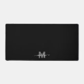Monogramme noir minimaliste moderne (Recto)