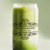 Monogramme Nom de famille Date d'organisation