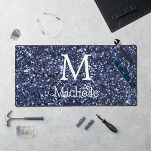 Monogramme Nom initial Marine Parties scintillant