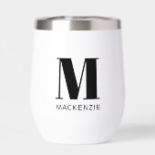 Monogramme Nom initial Simple (Arrière)