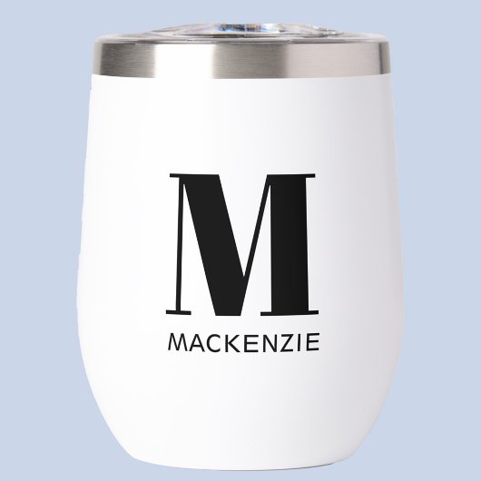 Monogramme Nom initial Simple