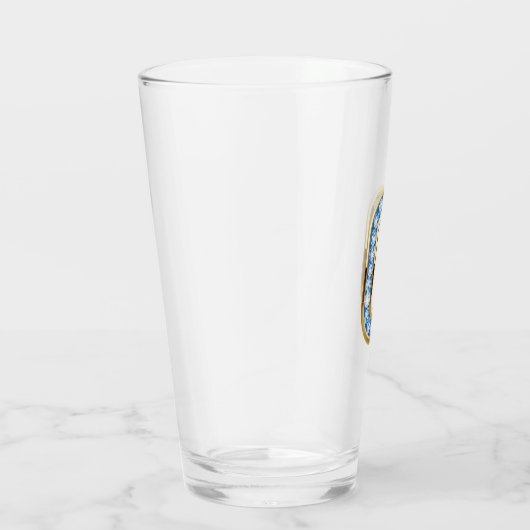 Monogramme O - Verre de 16 oz (Droite)