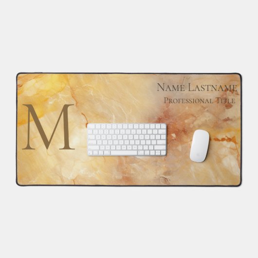 Monogramme or (Clavier et souris)