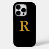 Monogramme or iPhone / coque ipad (Verso)