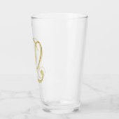 Monogramme or L verre (Gauche)