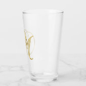 Monogramme or M verre (Gauche)