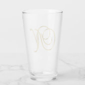 Monogramme or N verre (Dos)