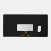 Monogramme or noir (Clavier et souris)