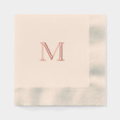 Monogramme or Rose simple - Repas à l'épi (Recto)