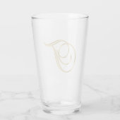 Monogramme or T Verre (Dos)