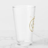 Monogramme or X verre (Droite)